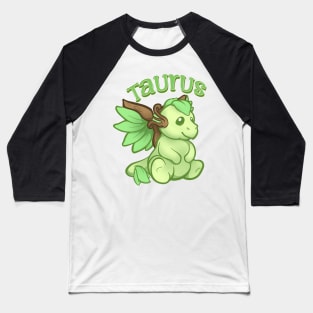 Taurus Earth Dragon Baseball T-Shirt